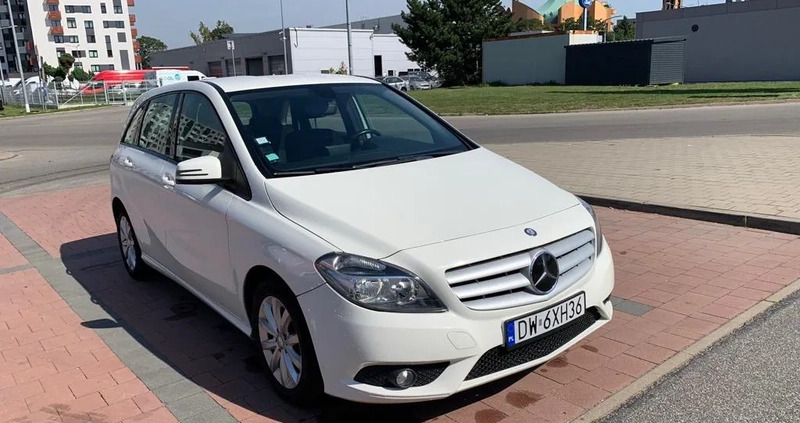 Mercedes-Benz Klasa B cena 34000 przebieg: 227000, rok produkcji 2014 z Wrocław małe 704